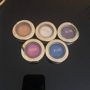 NWOT Beautiful Milani Eyeshadows Lot of 5